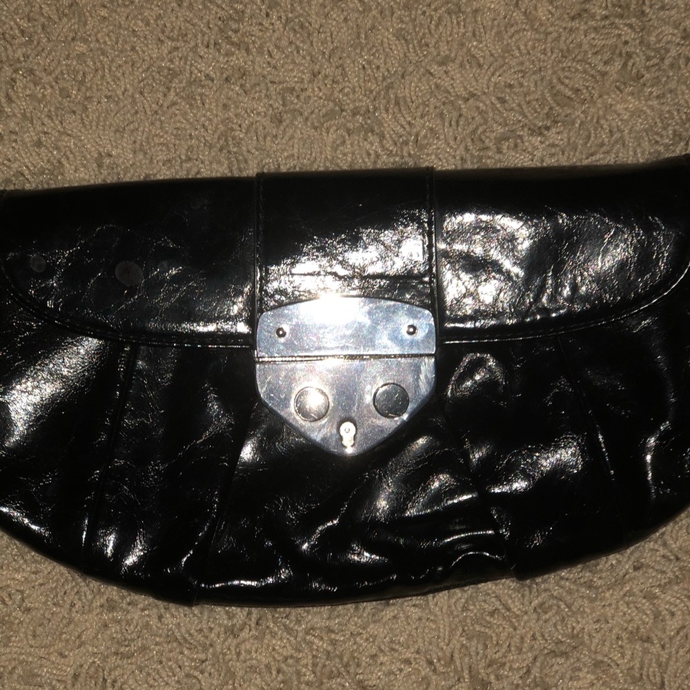 Black EXPRESS clutch